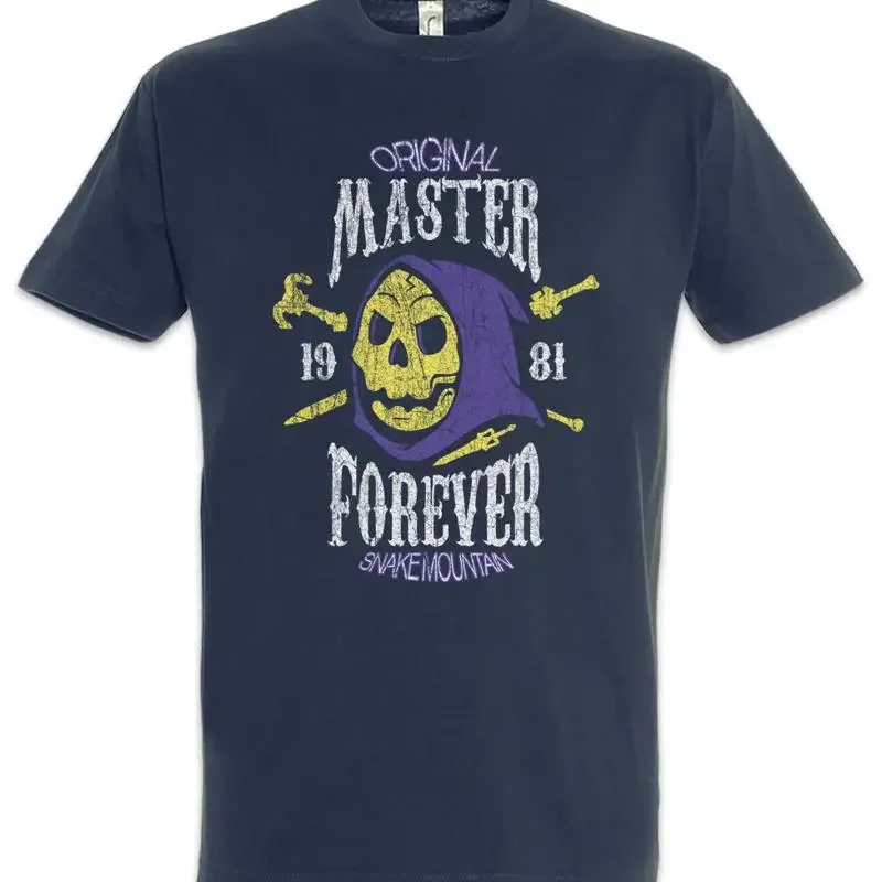 Evil Master Forever T Shirt Gaming Fun Games Gamer Skull Retro