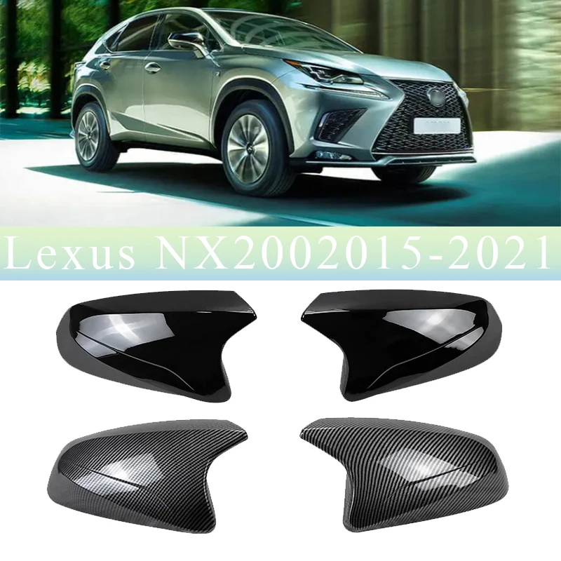 

For Lexus NX200 RX300450h 2015-2021 Car Sticker Rearview Side Mirror Cover Wing Cap