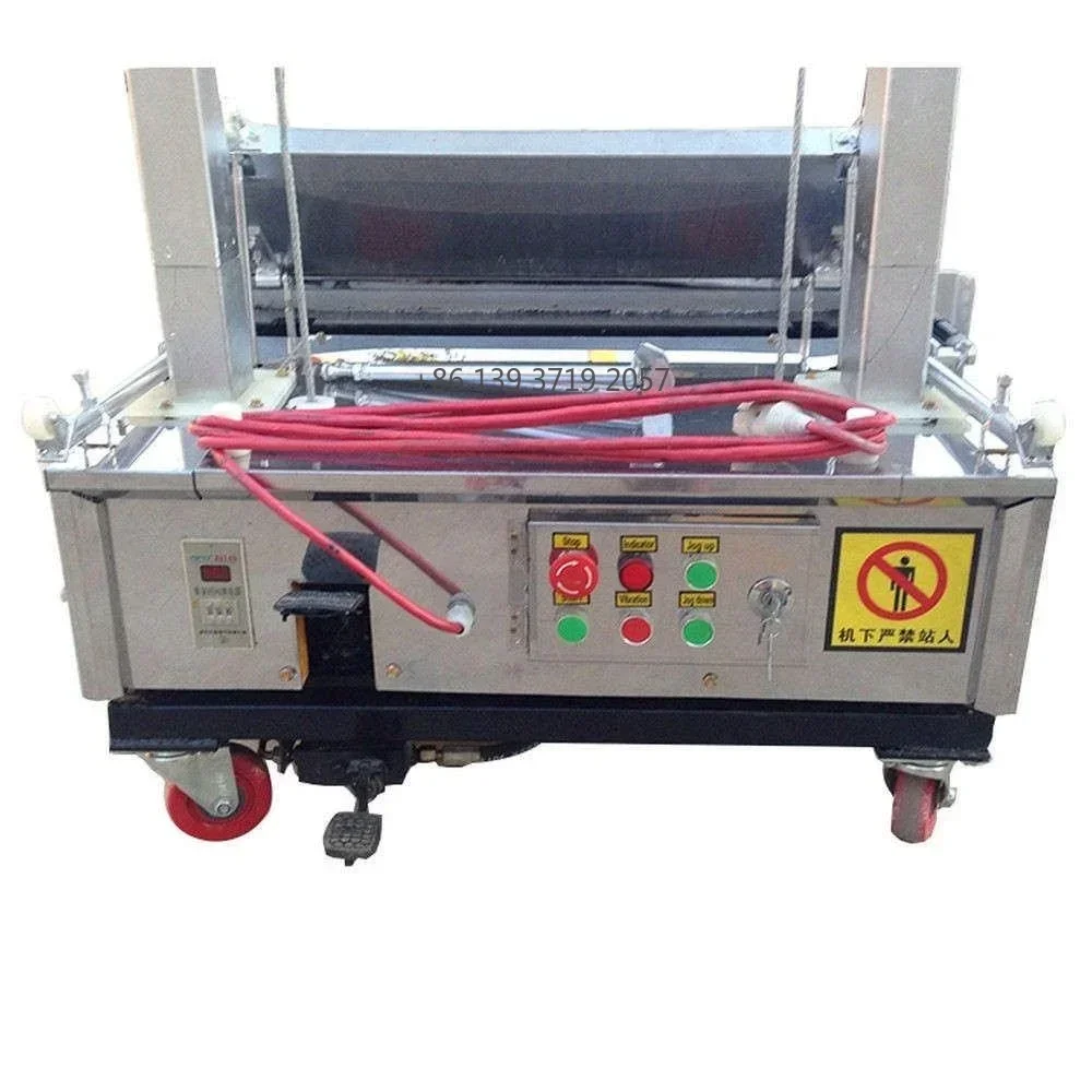 Automatic Wall Plastering Machine for Concrete Cement Brick Wall Building Machine