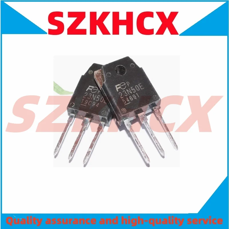 10PCS/LOT  FMH23N50E 23N50E 23N50 TO-3P 500V 23A MOSFET N-Channel Power Transistor 100% New Imported Original