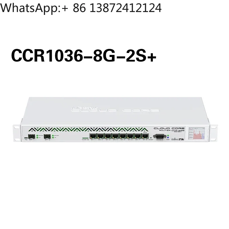 MikroTik CCR1036-8G-2S+ 10 Gigabit wired  36-core CPU