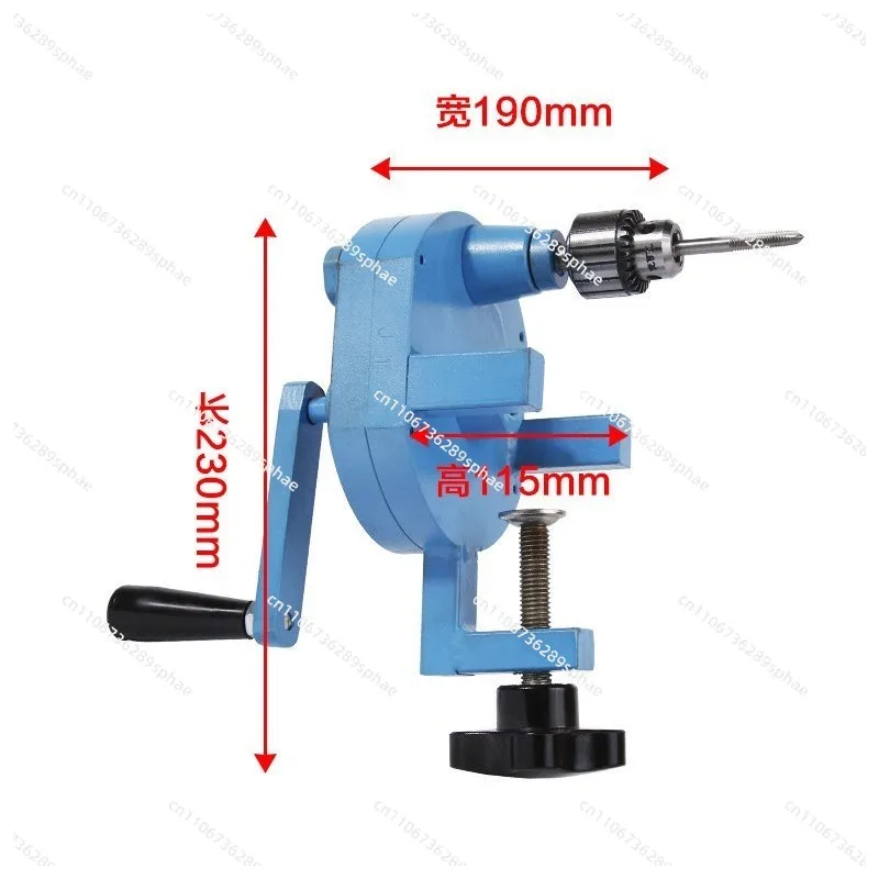 Precision Manual Tapping Machine, Hand Operated Small Thread Repair Tool