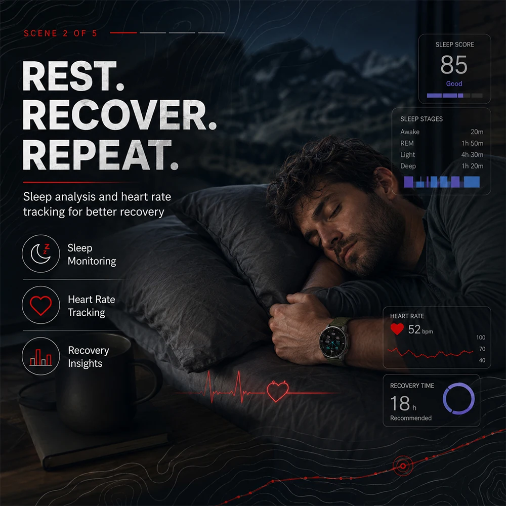 2026 GPS Smart Watch 4GB Stora - Outdoor Power Meter Box recension och pris