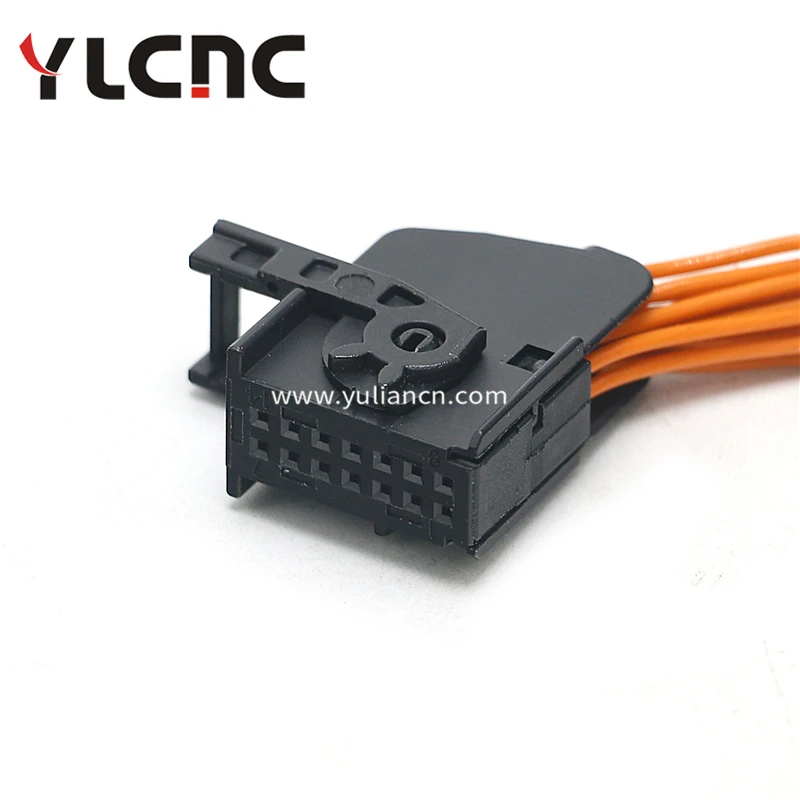 YLCNC factory direct sales 1Pcs 14Pin Car atmosphere light computer plug wiring harness connector for Audi BMW and Mercedes-Benz