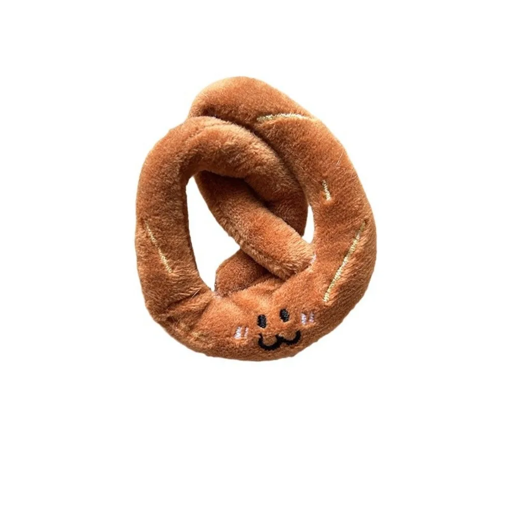 Pretzel Croissant Hair Clip Simulation Food Cute Funny Tomato Duckbill Clip Hair Accessories Korean Style Back Clip Decoration