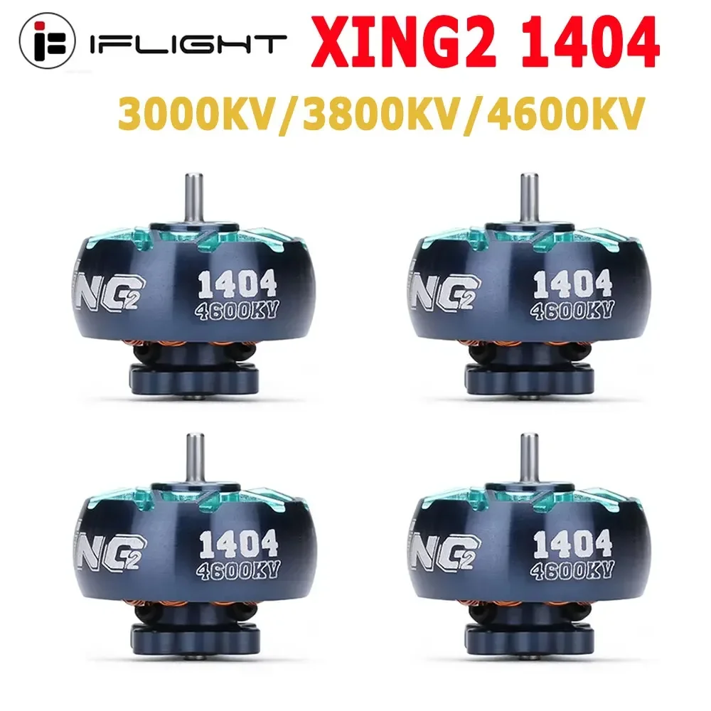 

IFlight XING2 1404 3000KV/3800KV/4600KV 2-4S Toothpick Ultralight Build unibell motor compatible 3-4inch propeller for FPV Drone
