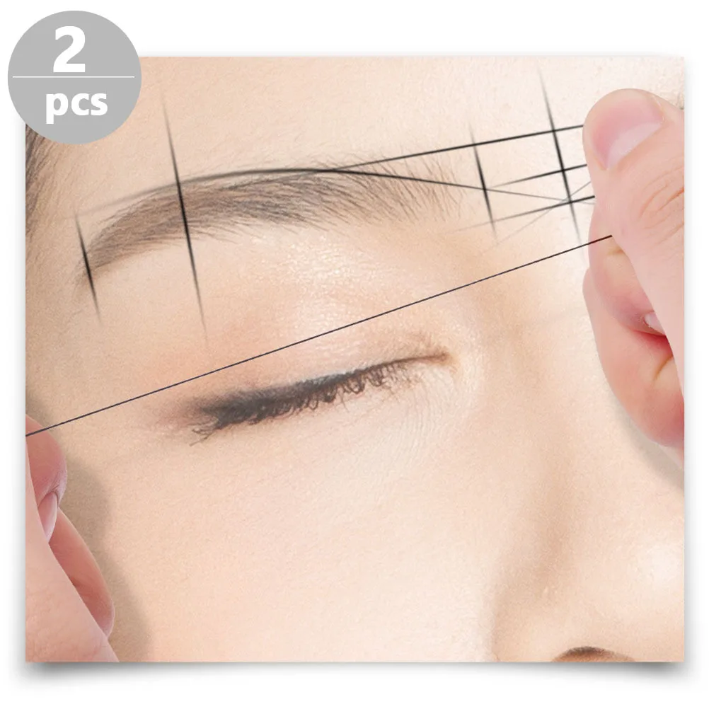 

2 шт. прочные татуировки бровей, чернила, линейка для микроблейдинга, инструмент для картирования для профессионального салона красоты, поставка татуировок