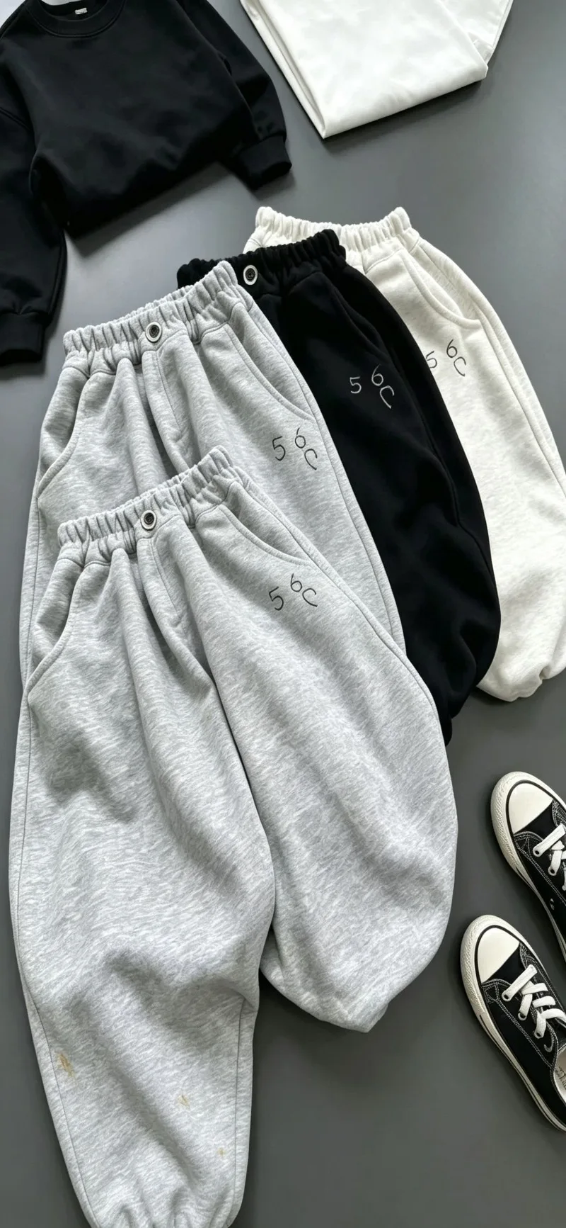 Bellbell Herbst-Jogginghose für Jungen, locker geschnitten, mit Buchstabenmuster, Kinder-Sport- und Freizeit-Hose, für Jungen im Alter von 2-10 Jahren, Teenager-Jungen, Hose mit elastischem Bund. – Detail 7