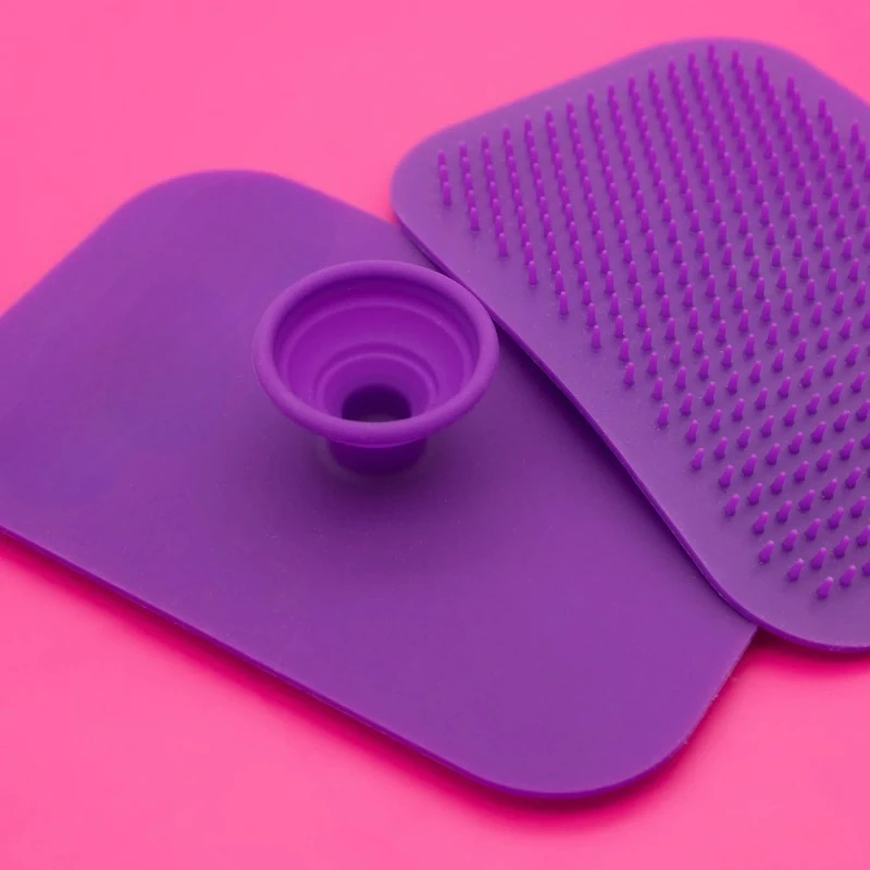 Makeup Brush Scrubby Cleaning Pad