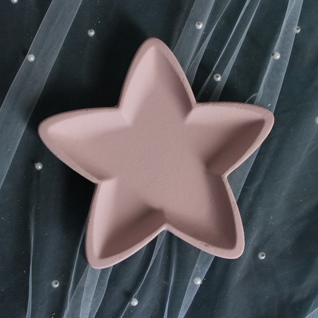 Wooden Star Tray Cute Shaped Jewelry Dish Multifunctional Photography Prop Ideal for Jewellery Storage And Display
