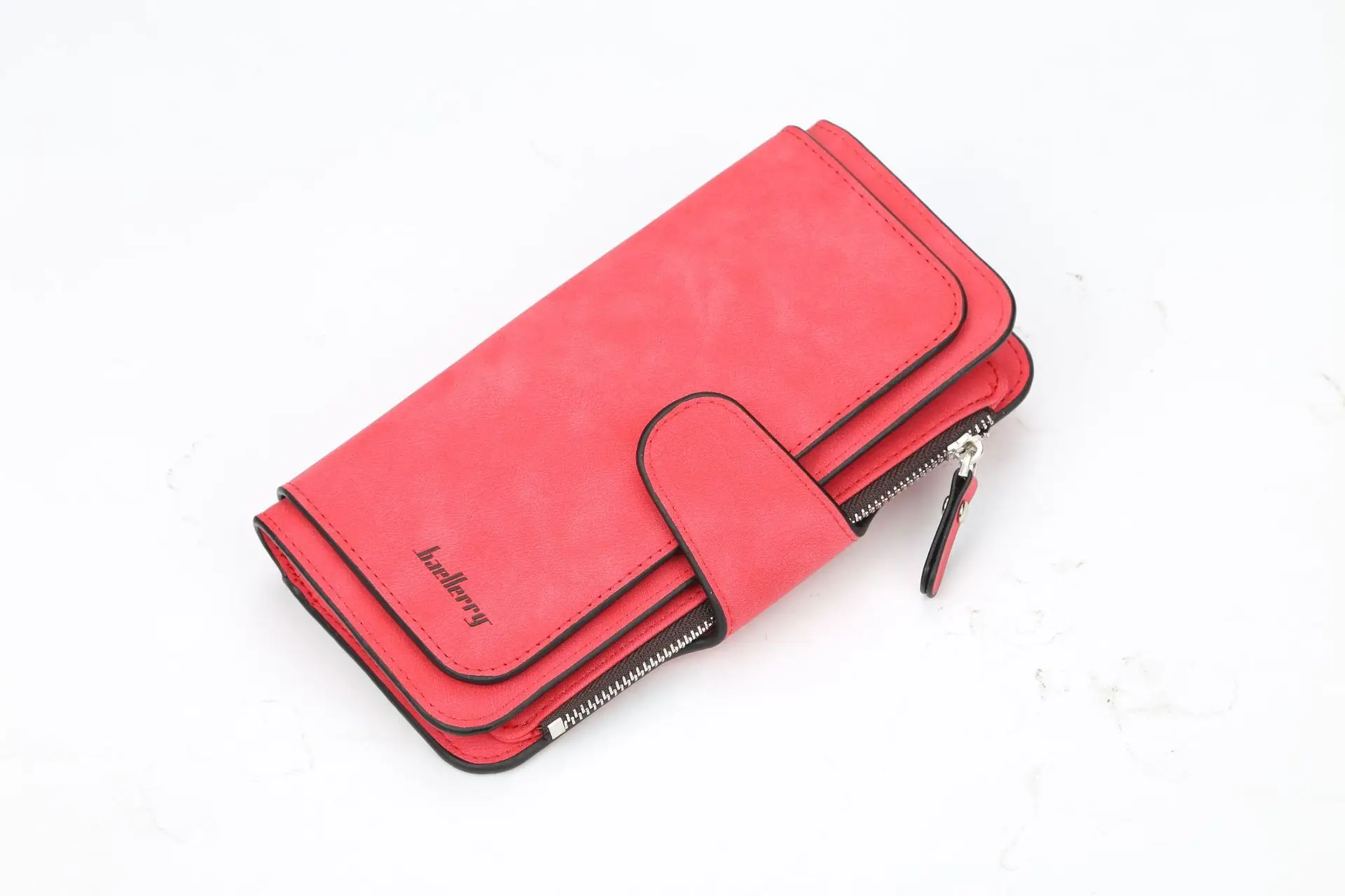 Baellerry Damen-Langbörse Hochwertig mit Schnalle Mehrere Kartenfächer Handyhalter Handtasche – Detail 3