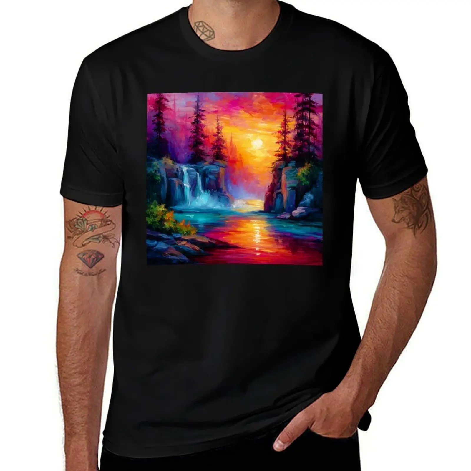 

535. T-Shirt quick drying tops korean fashion man clothes mens t shirt