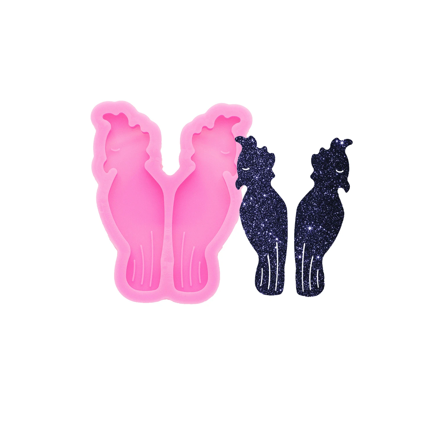 Butterfly Flamingo Silicone Mold for Epoxy Resin Jewelry Casting DIY Craft Supplies