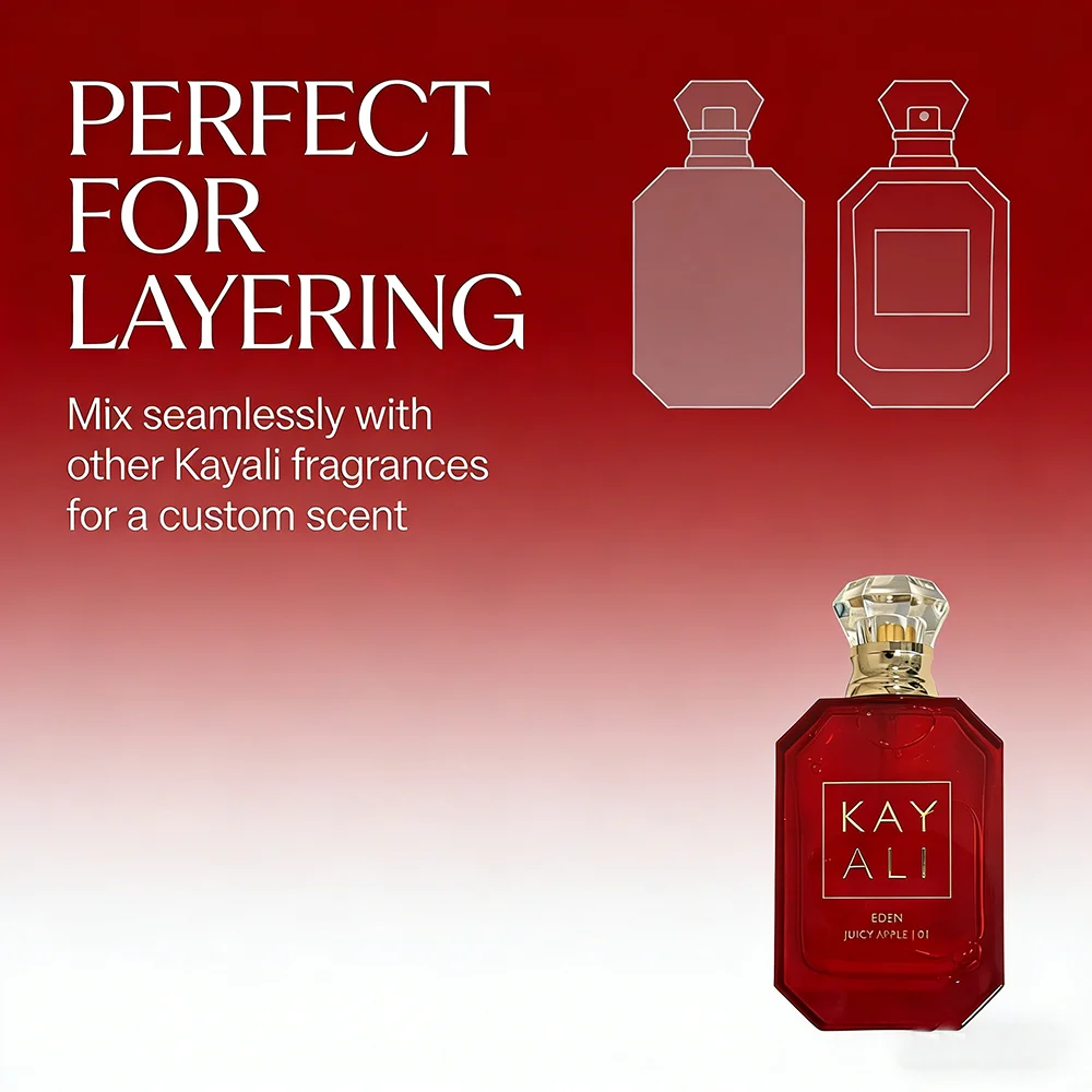 คาเยลี เอเดน จูซี่ แอปเปิ้ล 01 น้ำหอมแบบสเปรย์ กลิ่นหอมติดทนนาน 100 มล. น้ำหอมพรีเมียมสำหรับผู้หญิง