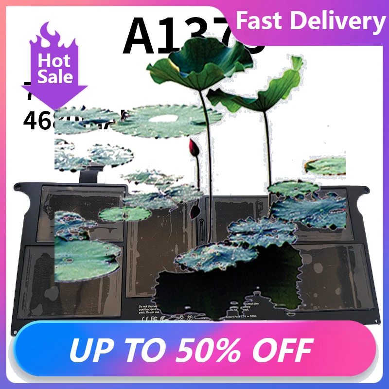 

【Fast Delivery】A1375 A1406 Laptop Battery Replacement For Macbook Air 11" A1370 2010-2011 35Wh