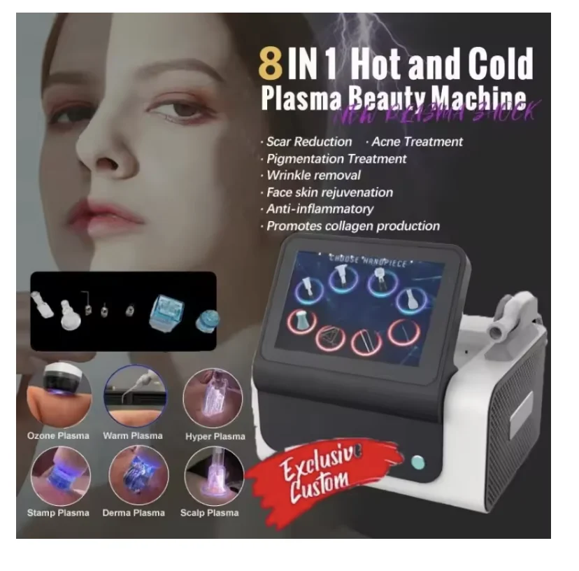 Cold Plasma with Argon Gas Professional Fractional Cold Plasma Sterilization equipment Cold Plasma Machine for Wound Therapy