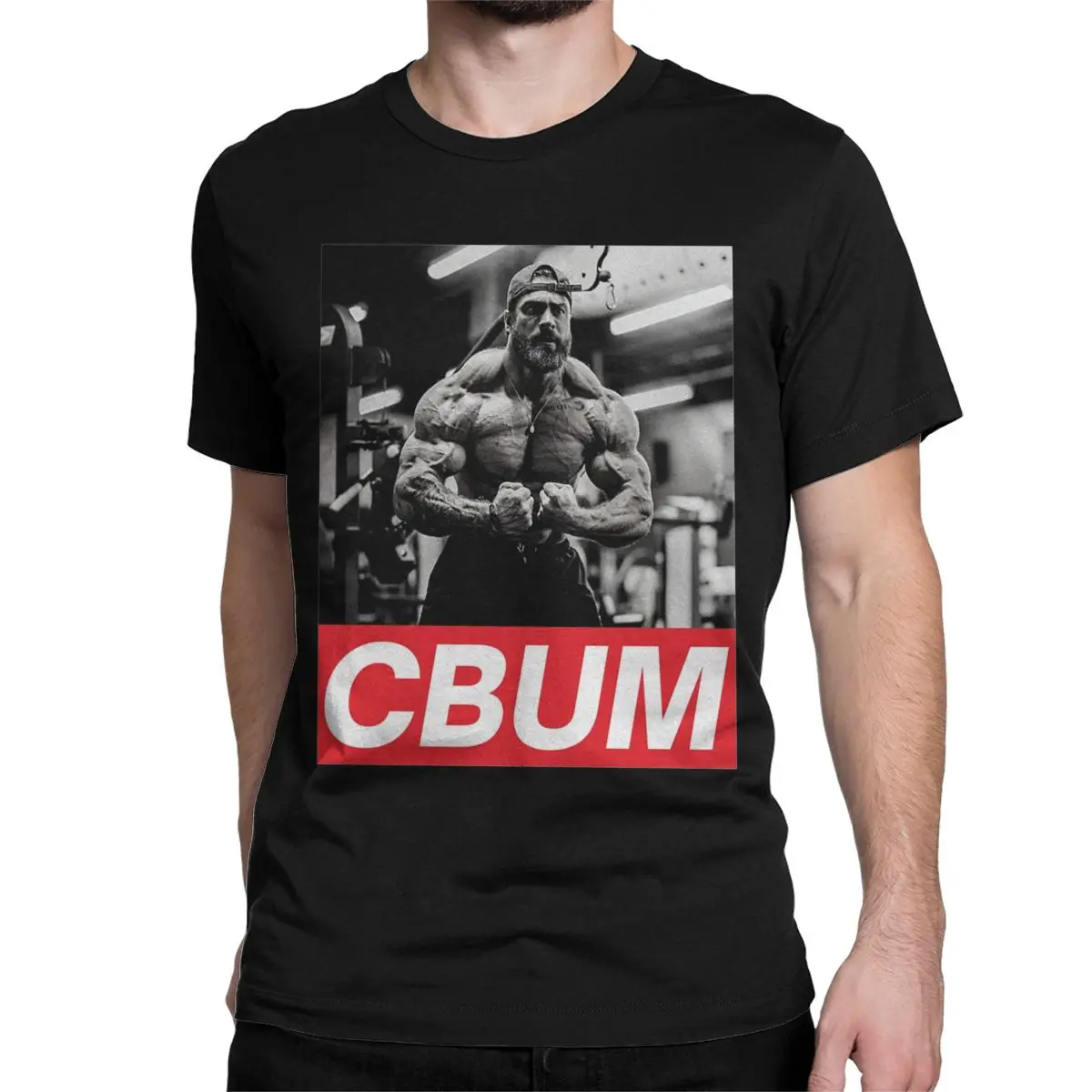 Chris Bumstead Cbum Gym Motivation T-Shirts for Men Women Gym Motivation Vintage Pure Cotton Tee Shirt T Shirt Summer Tops