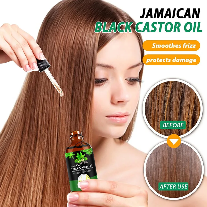 

Ямайское черное касторовое масло Холоднопрессованное нерафинированное органическое ямайское черное касторовое масло