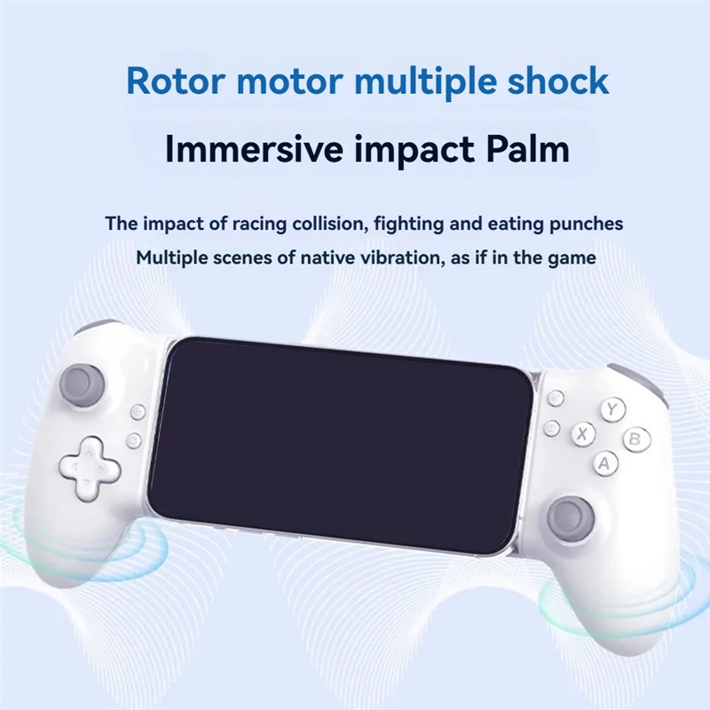 Gamepad ABKI-Memo S3 - Joystick Berkabel & Nirkabel Tipe-C Untuk Android & IOS