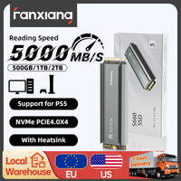 [EU/US Ship]Fanxiang S660 M.2 NVMe SSD 5000MB/s PCIe4.0x4 500GB 1TB 2TB M.2 SSD Internal Solid State Drive For PS5 Desktop PC