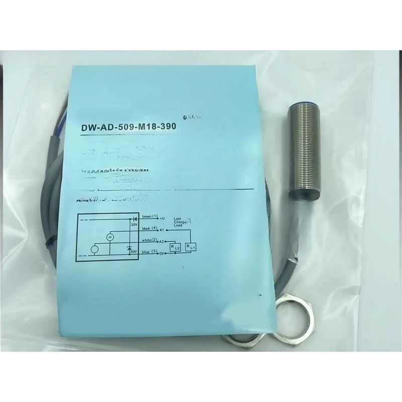 Proximity switch DW-AD-509-M18-390 Voltage 0-10V Current 4-20mA Analog displacement sensor