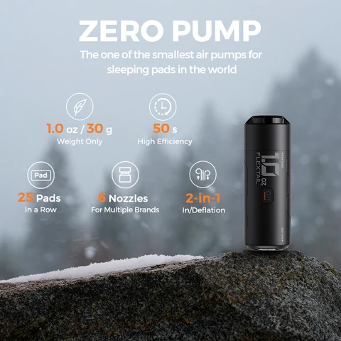 FLEXTAILGEAR ZERO PUMP  электрический насос для кемпинга