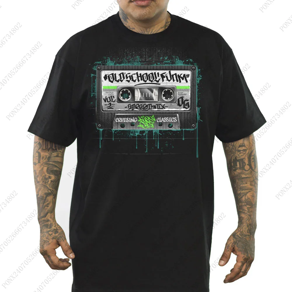 

24-25 Hot Selling America Style Fathion One OG Funk Tshirt Oversized Short Sleeve Unisex Streetwear Tops For Adult&Kids Clothes