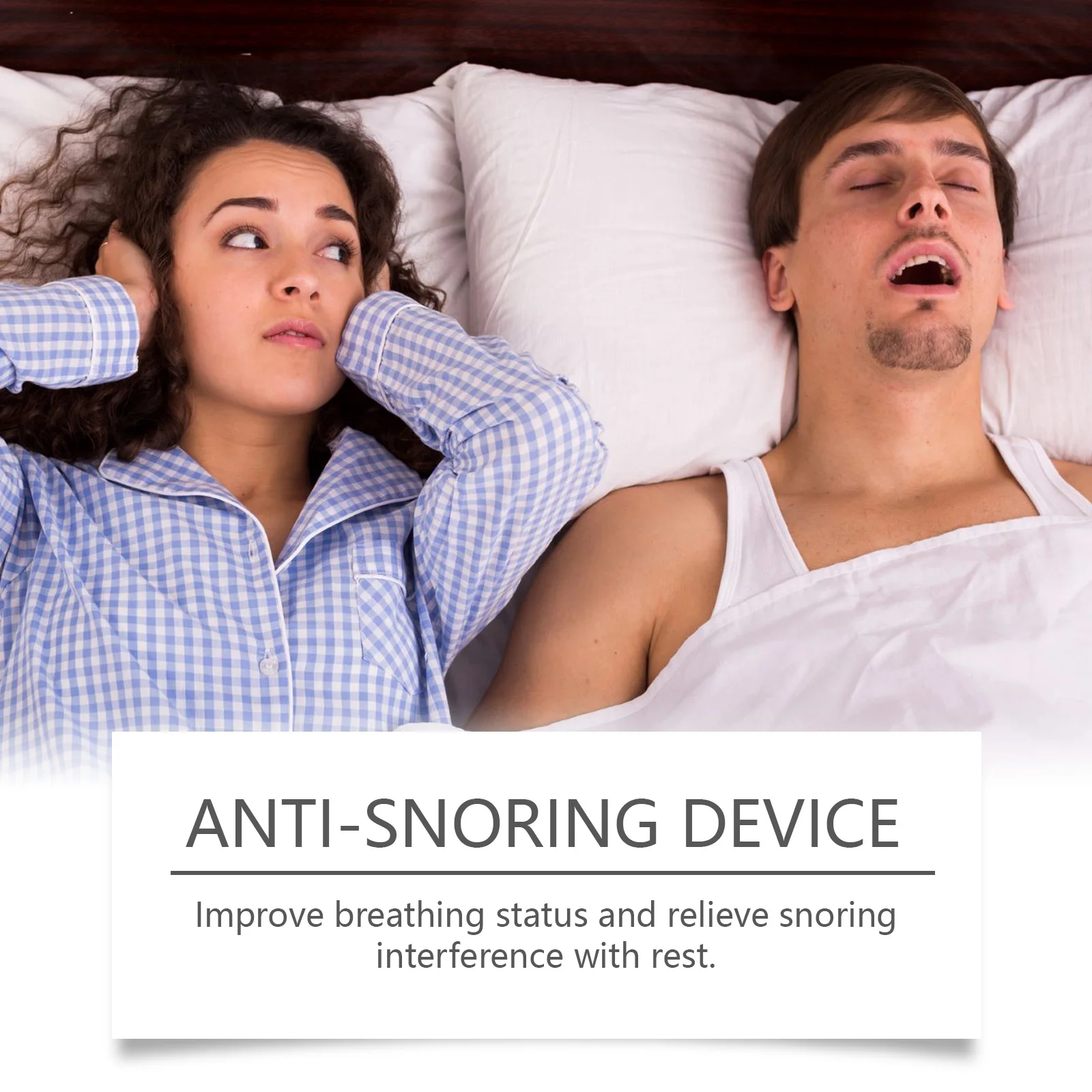 Laniska Effective Anti-Snoring Appliance, Soft & Gentle Sleep Care, Quiet Night Sleeping Helper for Men Women 1pcs
