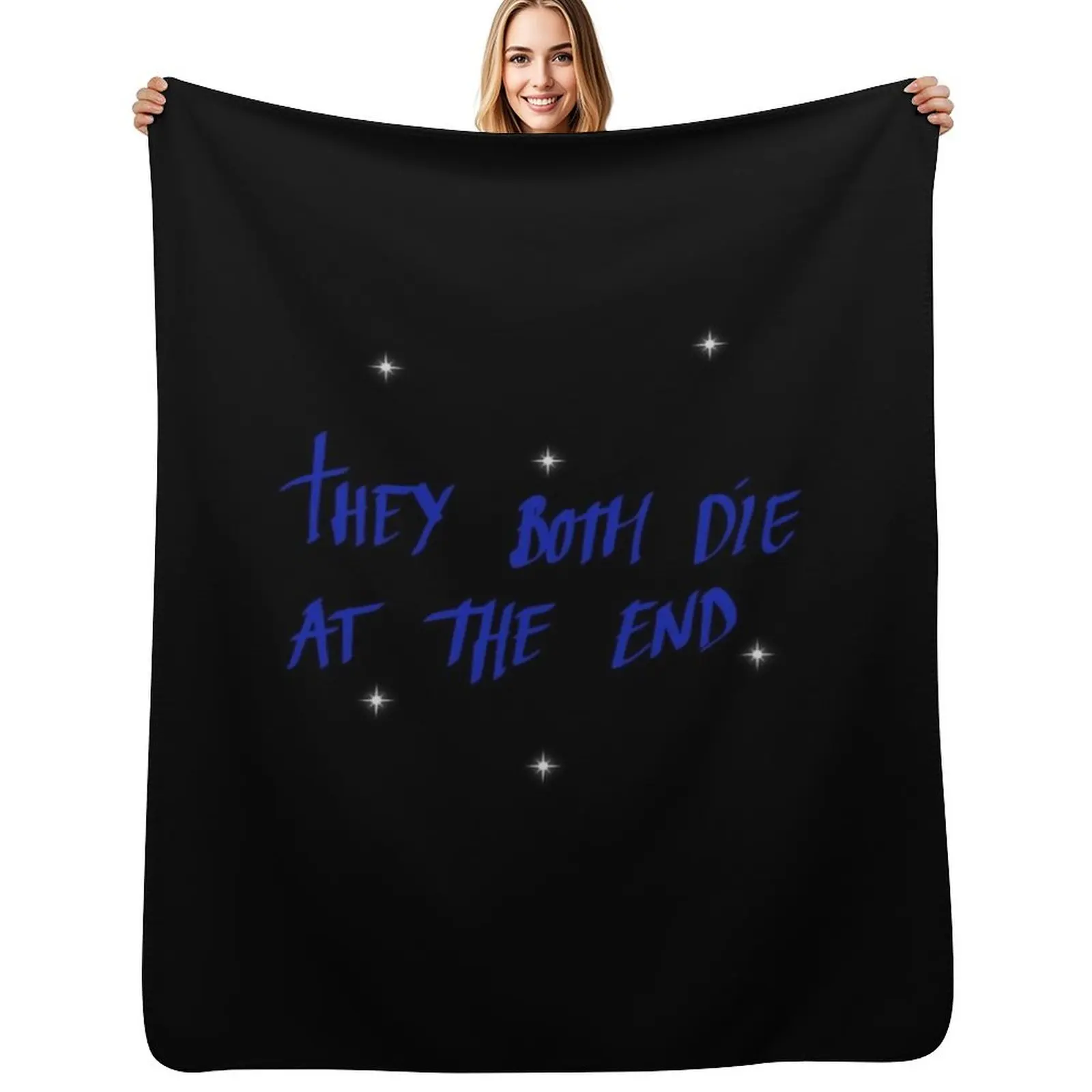 

They both die at the end Throw Blanket Fade Resistant Durable Throw Blanket