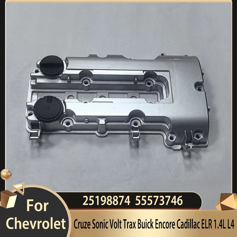 New Aluminum Engine Valve Cover body kit for Chevrolet Cruze Sonic Volt Trax Buick Encore Cadillac ELR 1.4L L4 25198874 55573746