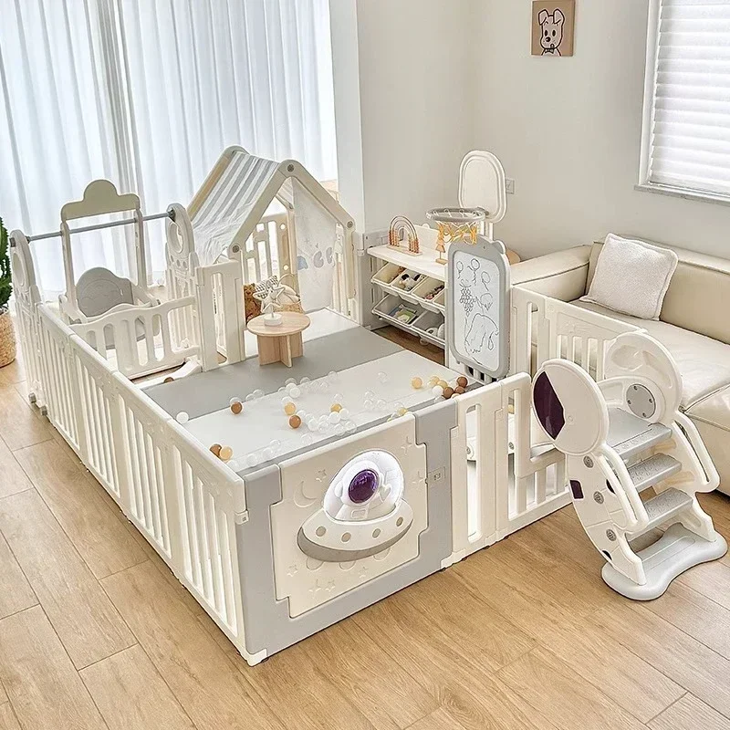 Baby Game Crawling Fence Baby Children's Protective Fence Living Room Floor Climbing Mat Indoor Home Playground