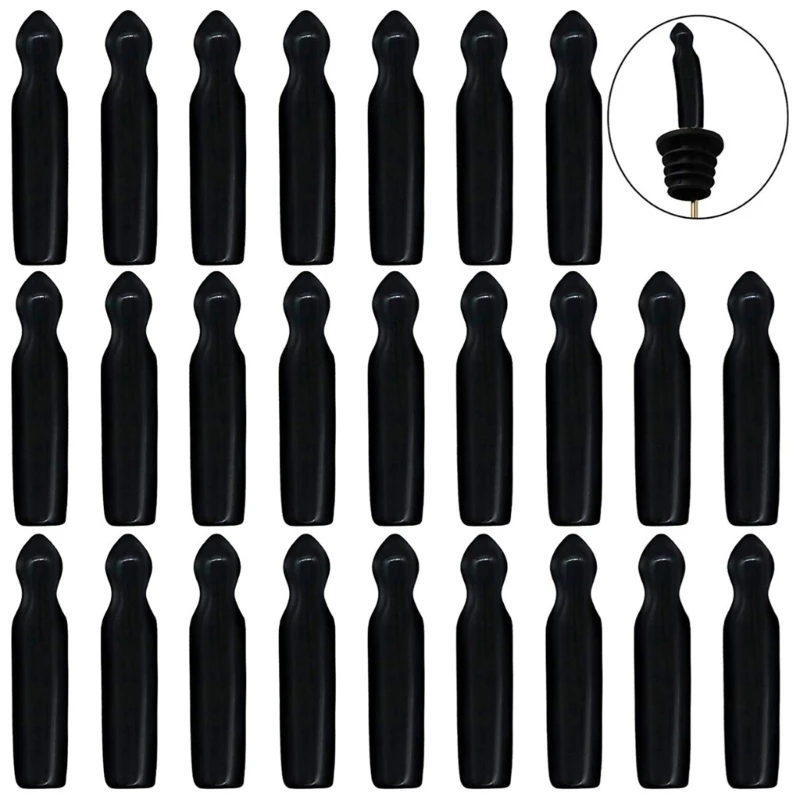 Penutup Penuang Minuman Keras Penutup Penuang Minuman Aksesoris Botol Minuman Keras Bahan PVC Dropship