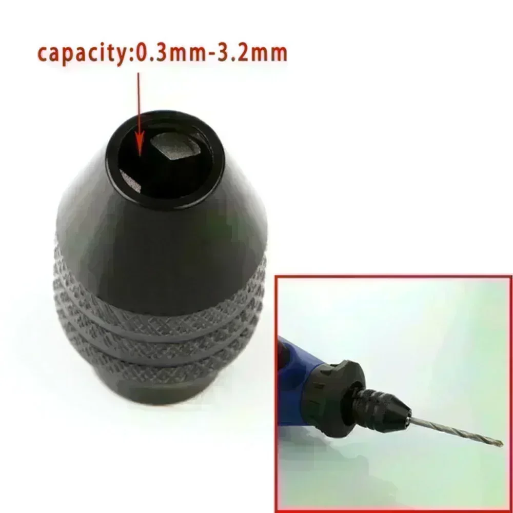 Supply Chuck Workshop Alloy Black Rust-proof 1pc Drill Electric Grinder Grinding M8 * 0.75mm Accessories Durable