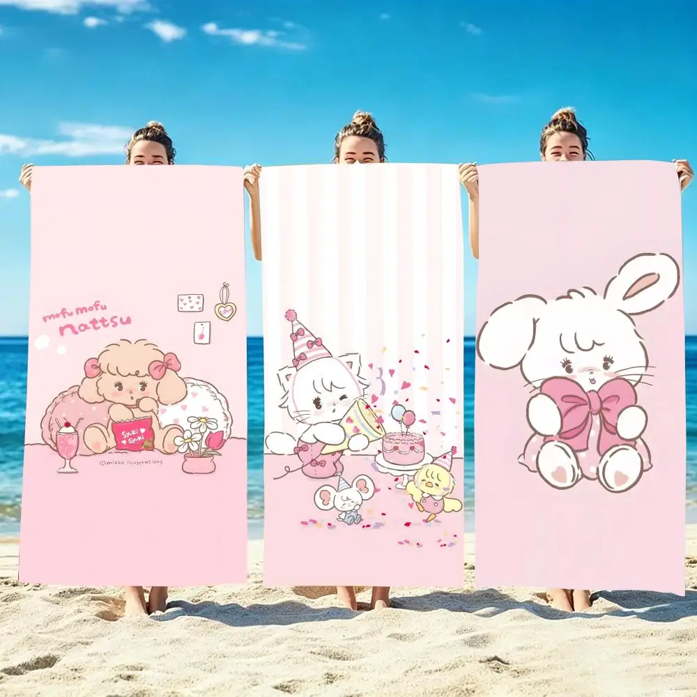 Character mikko Towel Microfiber beach towel, quick-dry, sand-free, ultra-fine fiber, super soft.