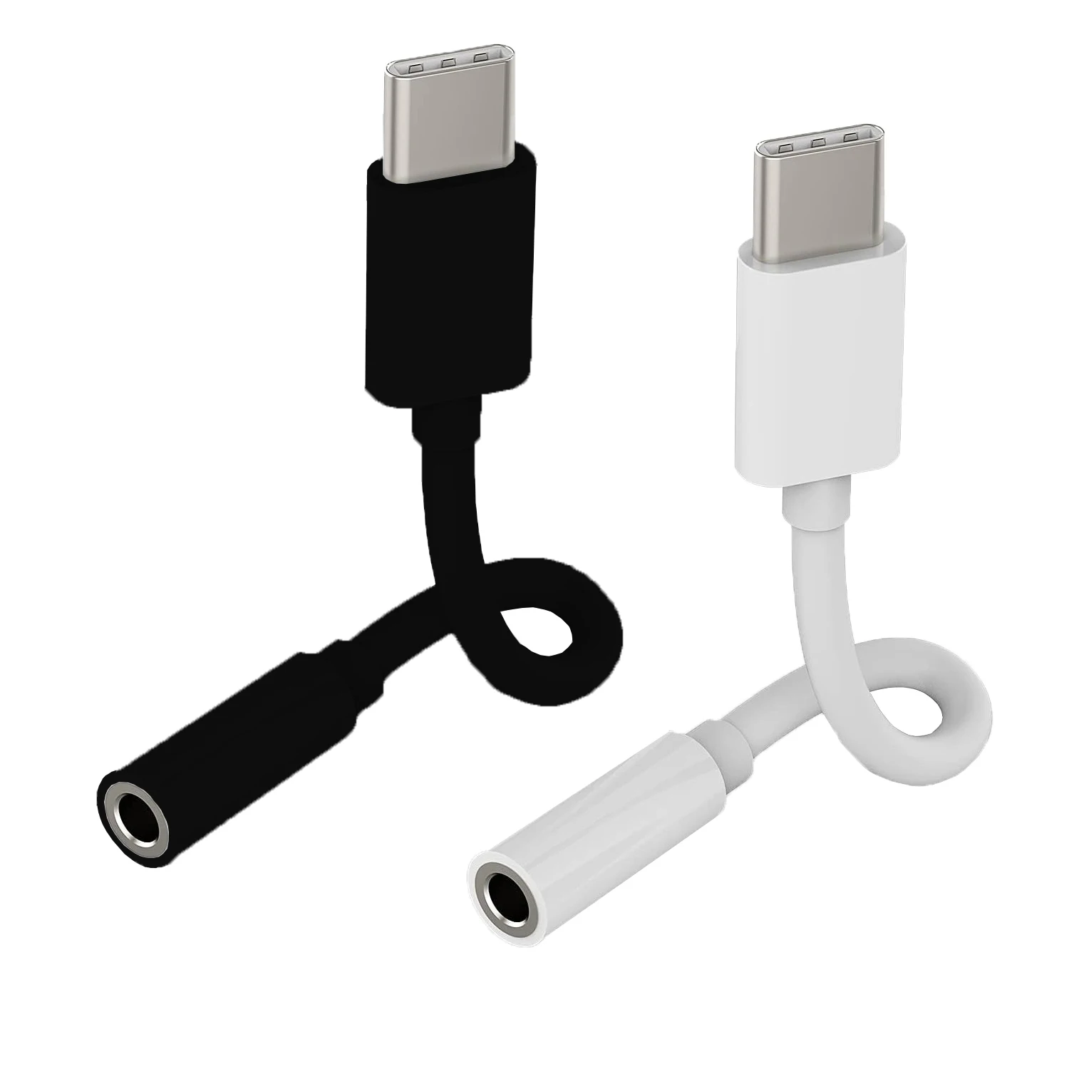 USB Type-C to 3.5mm Headphone Adapter, Universal Digital Chip Type-c to Aux Cable for Redmi note/Samsung Galaxy S22 S21 S20