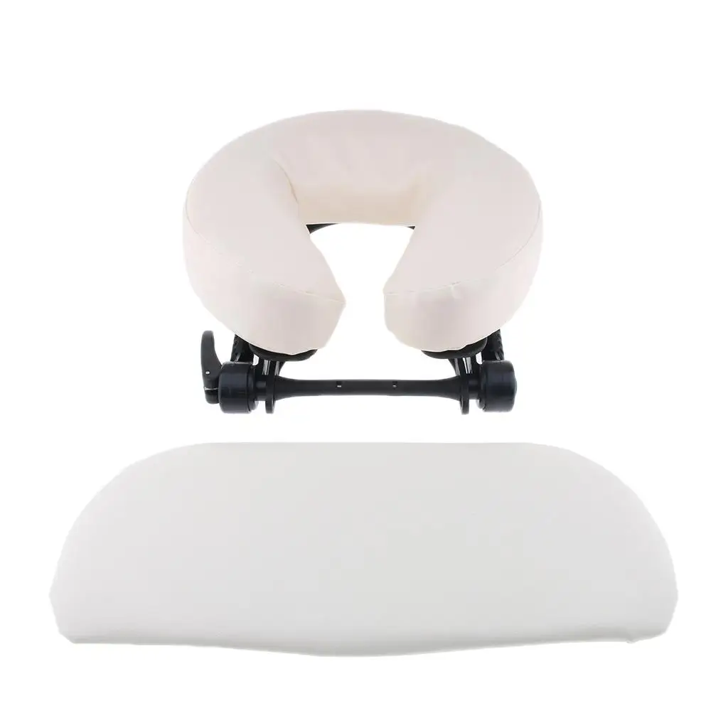 3 Pieces Face Cradle Cushion Pillow Set for Acupressure Spa Massage Table Bed Chair