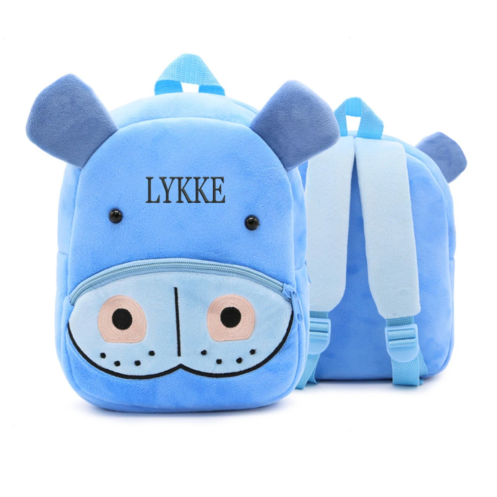 

Children's Backpack Kindergarten Cute Plush Backpack Custom Personalized Little Boys Girls Primary School Cute Cartoon Snackbags