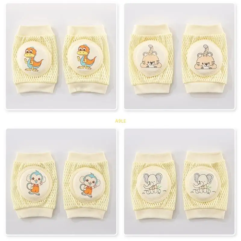 

Anti-Slip Baby Knee Pad Elastic Cotton Crawling Knee Protector Toddler Knee Pads
