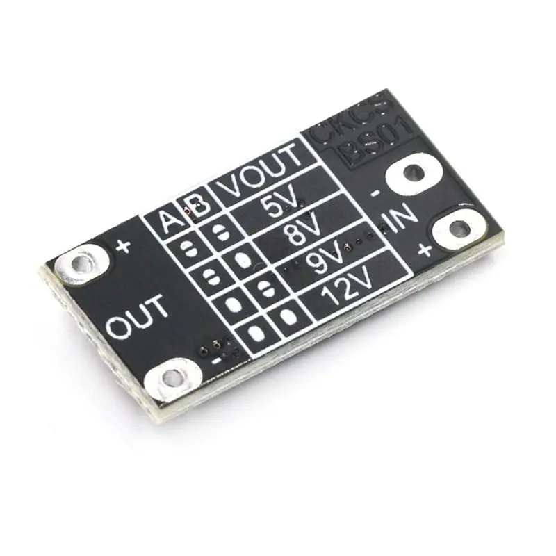 ABRW-30Pcs Mini DC-DC Boost Converter Step Up Voltage Regulator PCB Board Module 3V 3.2V 3.3V 3.7V 5V 9V To 12V 5V/8V/9V