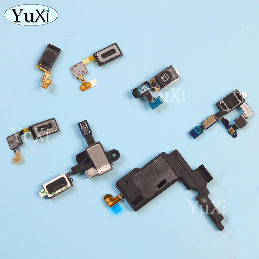 2Pcs Ear Speaker Sound Receiver Flex Cable For Samsung Galaxy S7 edge S6 Edge S4 Note2 N7100 A9 Pro a9100 A3 A5 A7 A300 A500