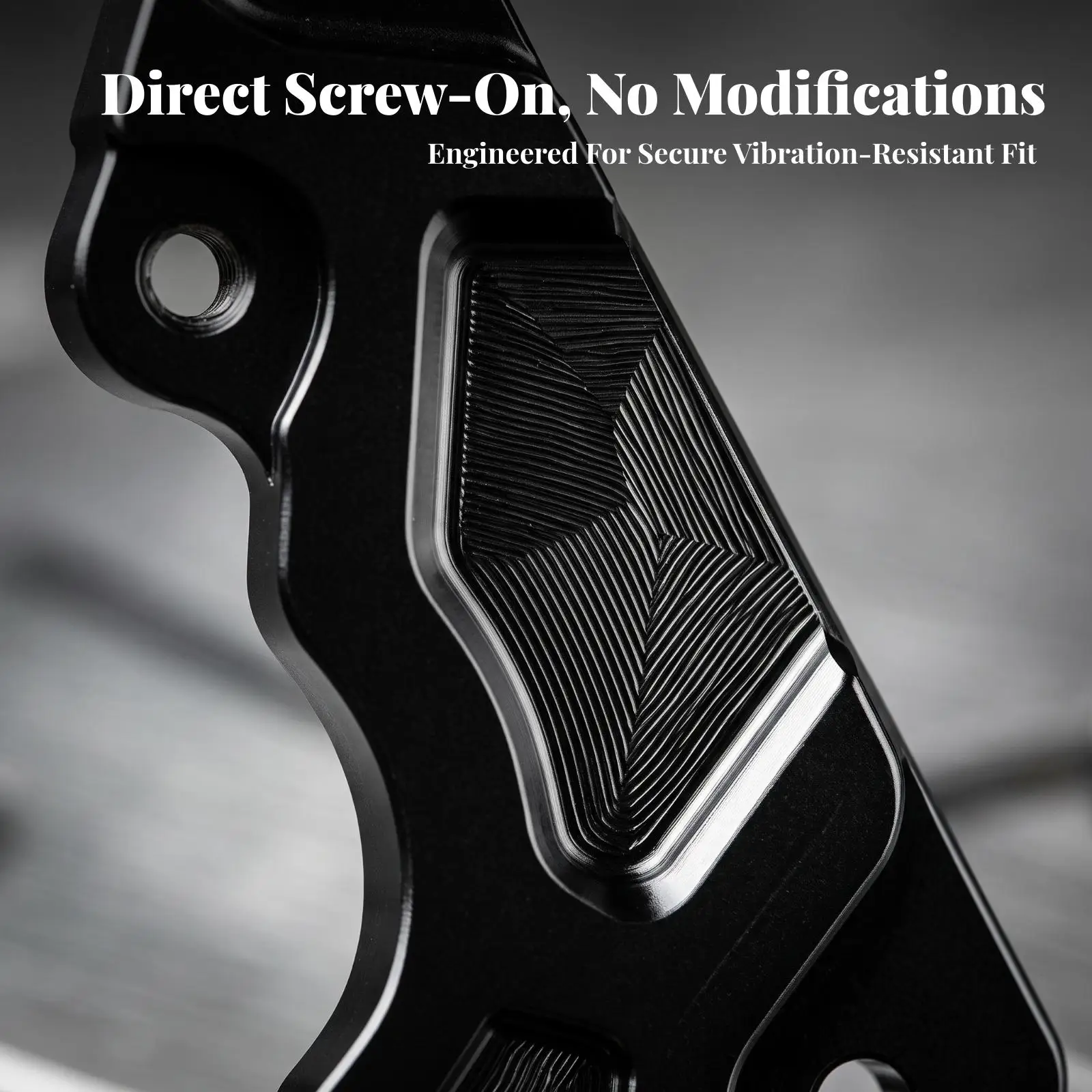 Rear Brake Caliper Bracket Anodized Crab Style Brake Bracket Precision-Machined Bolt-on for CT125 Owners