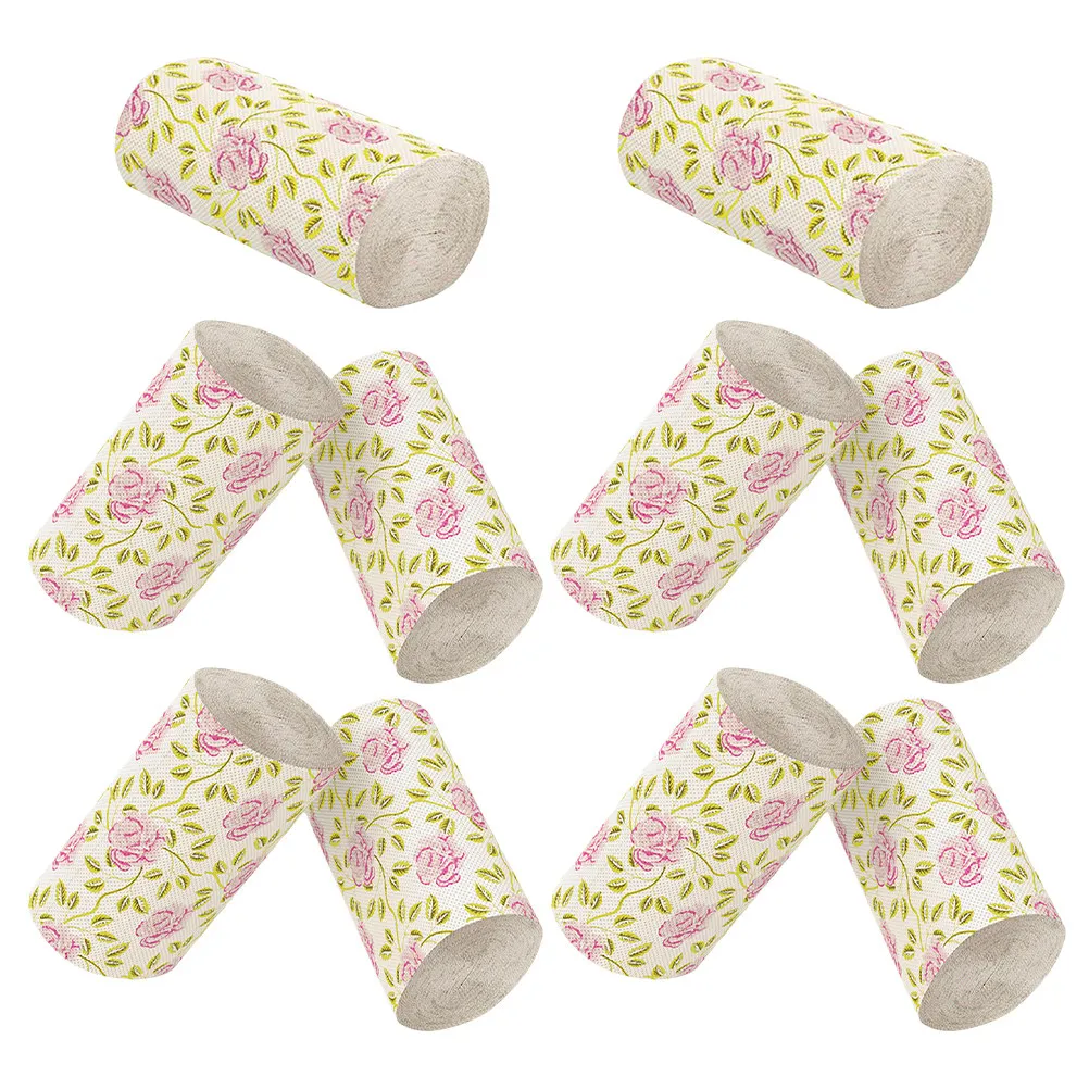 10 rollos de toallas de papel impresas, papel absorbente para cocina, cubiertas decorativas para inodoro, servilletas decorativas