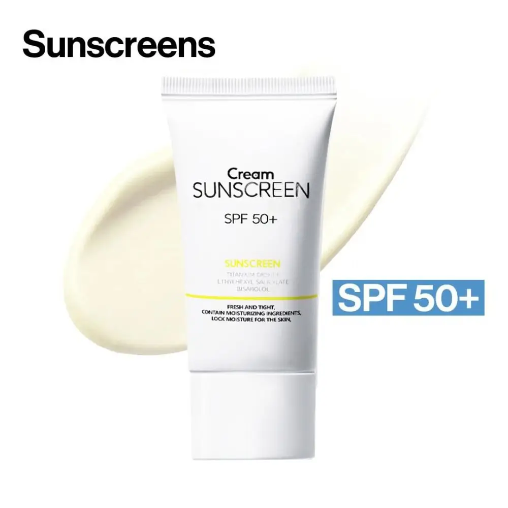 60g/50g Multi-effect Repair Summer Sunscreen Cream SPF50+ Sun Block Isolation Cream Mild Concealer Lightweight