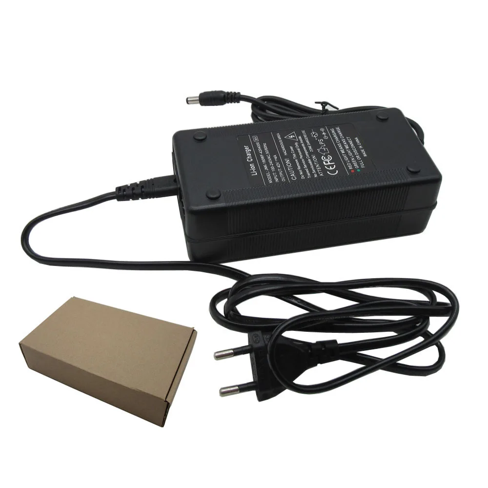 Szybka ładowarka litowa 21V 6A do akumulatorów 18V 18.5V 5S 30AH 40AH 50AH Li-ion do elektronarzędzi, złącze DC — zdjęcie produktu 7