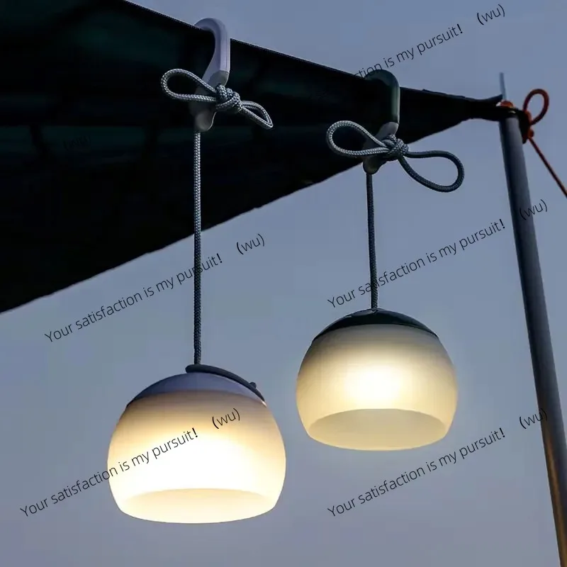 Luz colgante para tienda de campaña, linternas portátiles para acampar, luz Led recargable por USB, lámpara de campamento para emergencias al aire libre