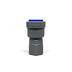 Kegland duotight - 9,5mm(3/8) x FFL (to fit MFL Disconnects) plastic quick connect pipe hose Connector fittings push-in joint