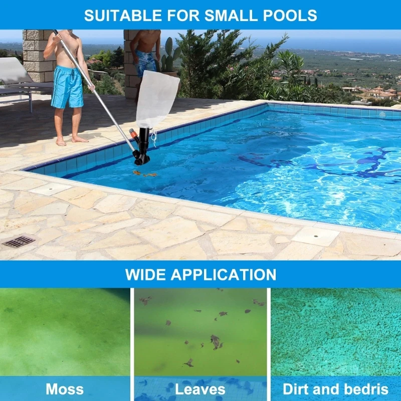 Accessori per pulizia della spazzola per aspirapolvere per fontana portatile per piscina più pulita Dropshipping