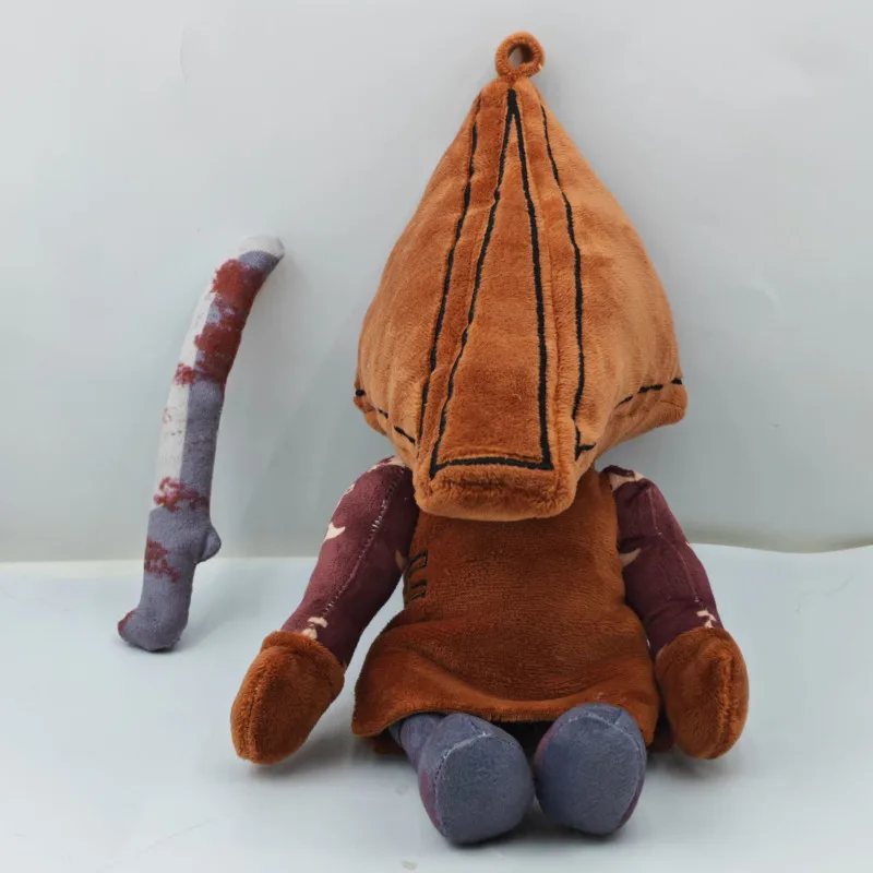 New Silent Hill 2 Red Pyramid Thing Plush Doll Soft Stuffed Pyramid Head Toy Creative Game Peripheral Fans Collectible Gift