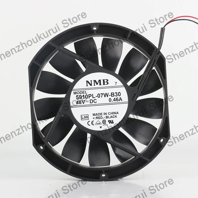 

172X150X51MM New original NMB DC48V 0.46A AC EC 17251 frequency converter 17.2CM two-wire 5910PL-07W-B30 cooling fan