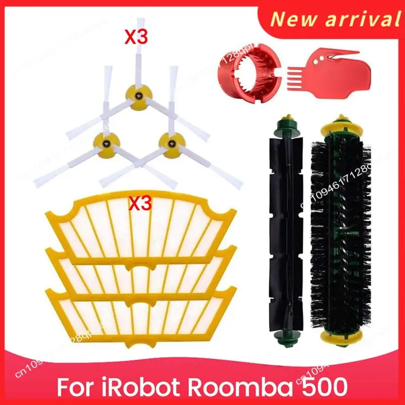 N89R Vervangende Onderdelen Kit Voor Irobot Roomba 500 Serie Stofzuiger 500 505 510 521 530 531 532 534 535 545 550